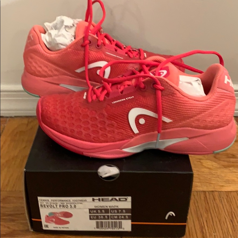 Head Revolt Pro 3.0 Women’s 7.5” Tennis Sneakers